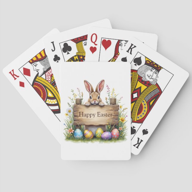 Cartes de jeu de Pâques (dos)