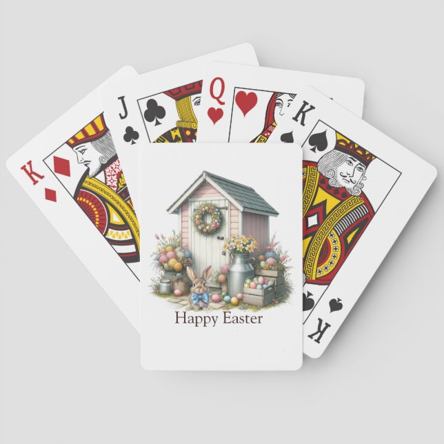 Cartes de jeu de Pâques (dos)