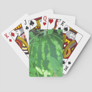 Cartes de jeu de pastèque