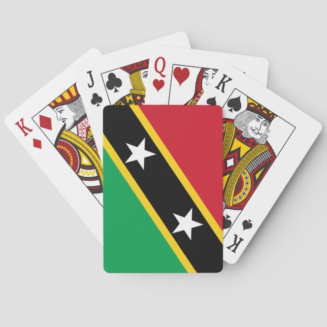 Cartes de jeu de Paul McGehee "St Kitts et Niévès" (dos)