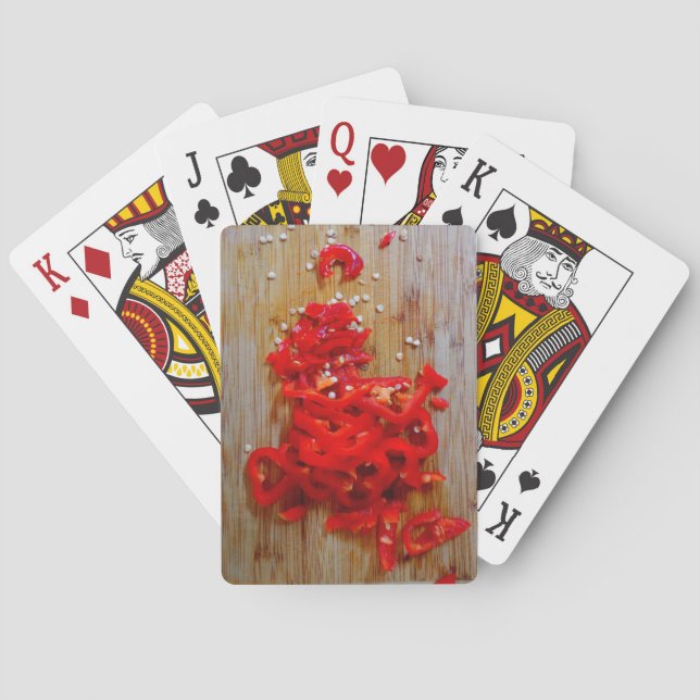 Cartes de jeu de poivre (dos)