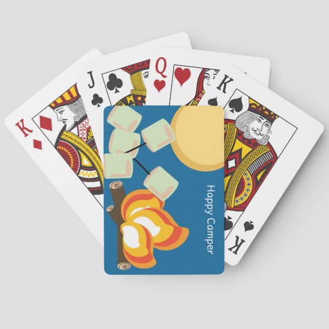 Cartes de jeu de profondément satisfait (dos)