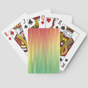 Cartes de jeu de reggae de Rasta