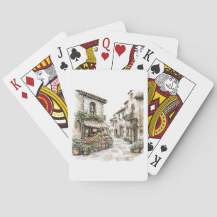 Cartes de jeu de rue italiennes
