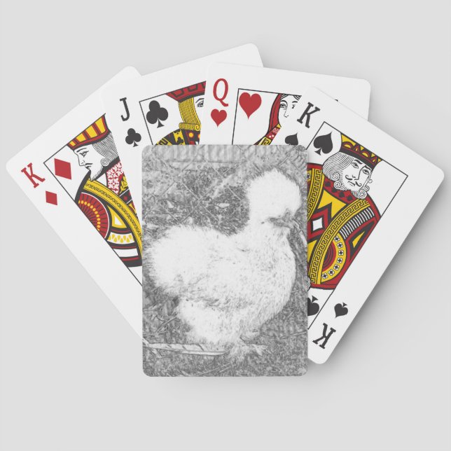 Cartes de jeu de Silkie (dos)