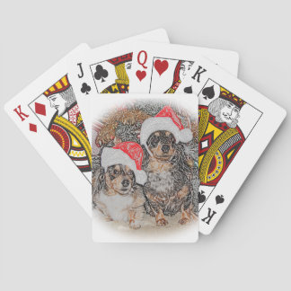 Cartes de jeu de teckel