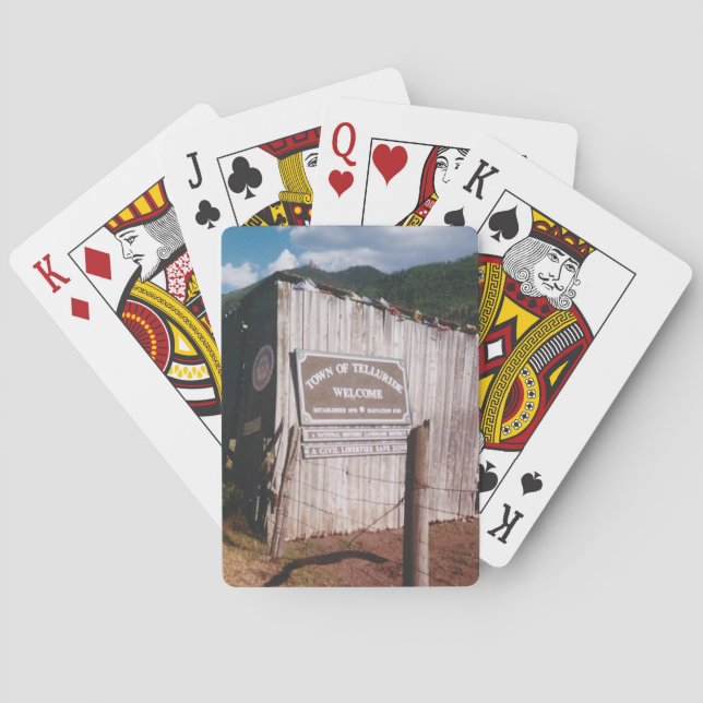 Cartes de jeu de tellurure (dos)