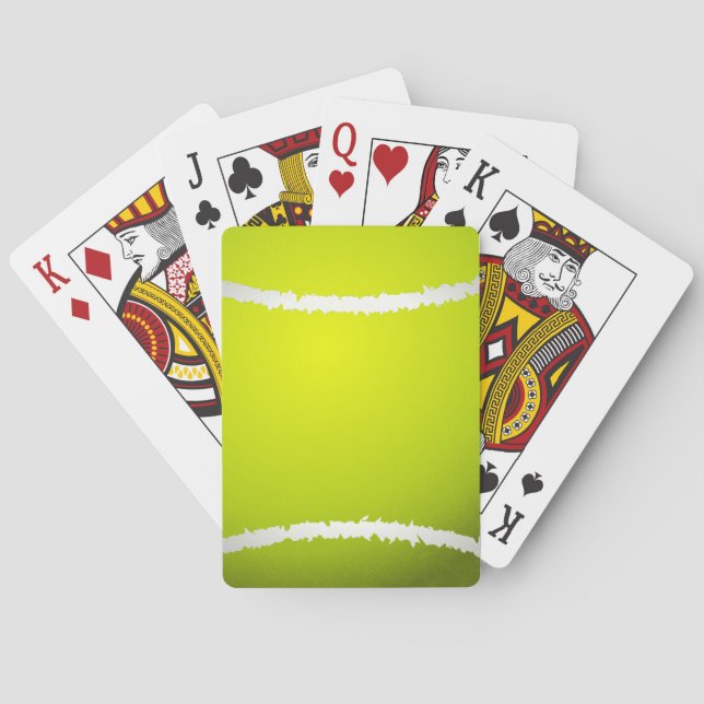 Cartes De Jeu De Tennis cool (dos)