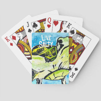 Cartes de jeu de tortues