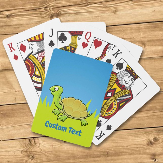 Cartes de jeu de tortues caricaturales (Créateur téléchargé)
