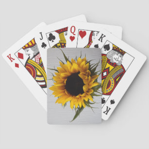 Cartes de jeu de tournesol