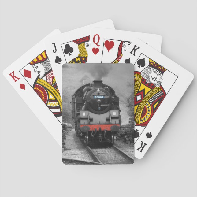 Cartes De Jeu De Train À Vapeur (dos)