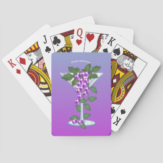 Cartes De Jeu De Vin