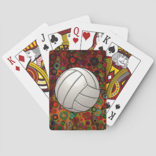 Cartes de jeu de volley-ball