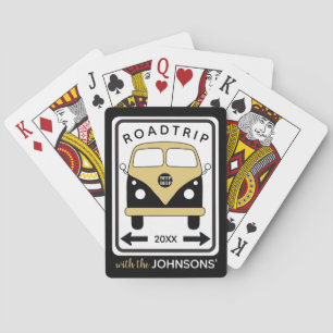 Cartes de Jeu De Voyage Sur Route