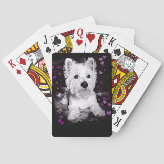 Cartes de jeu de Westie