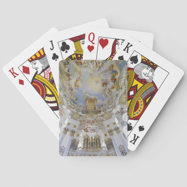 Cartes de jeu de Wieskirche (dos)