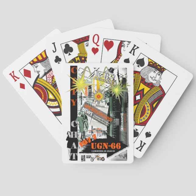 Cartes de jeu des Conversations de la ville (dos)