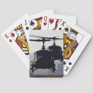 cartes de jeu d'hélicoptère
