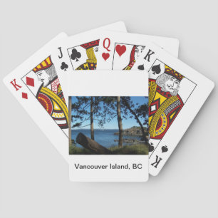 Cartes de jeu d'île de Vancouver