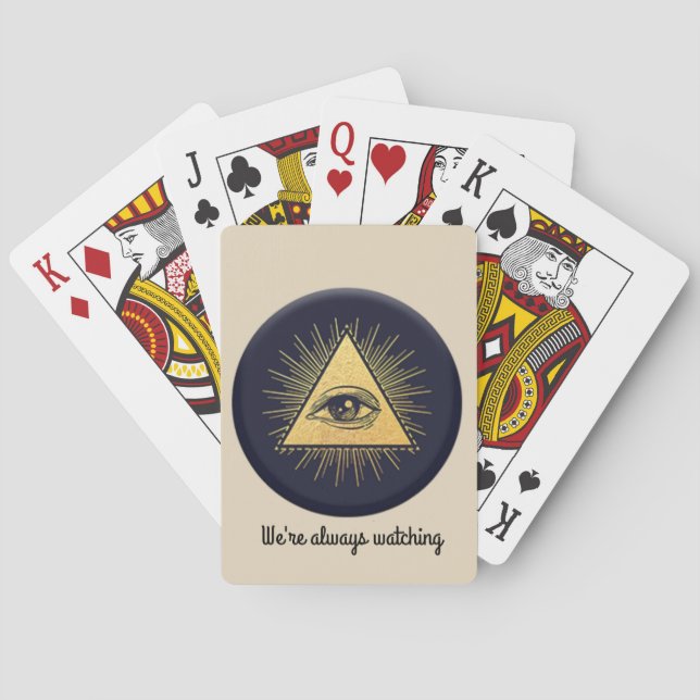 cartes de jeu d'illuminati (dos)