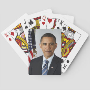 Cartes de jeu d'Obama