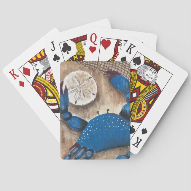 Cartes de jeu Dollar Crabe et Sable (dos)