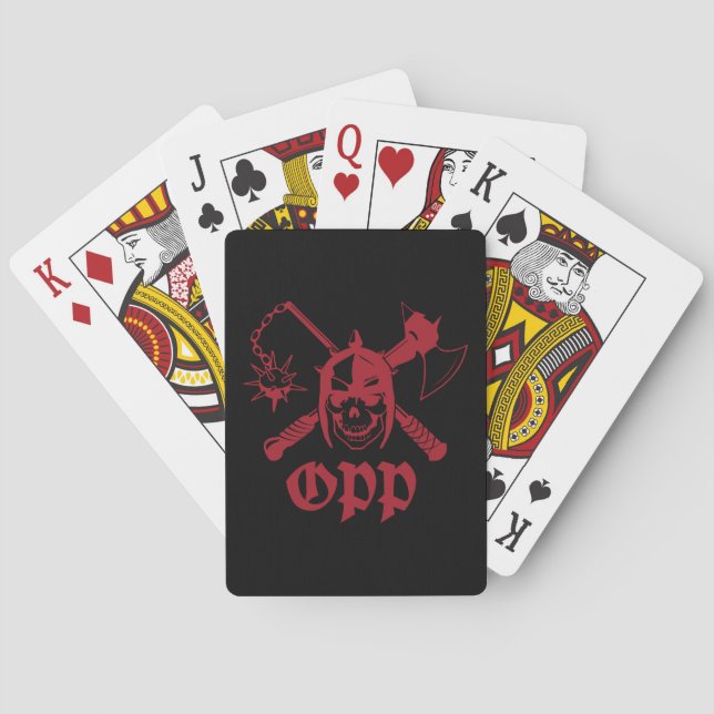Cartes de jeu d'OPP 2019 % pipe% (dos)