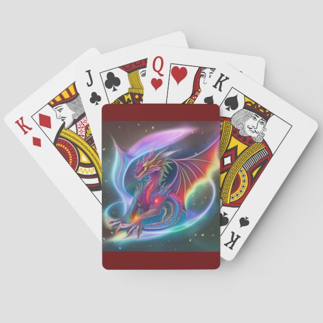 Cartes de jeu Dragon (dos)