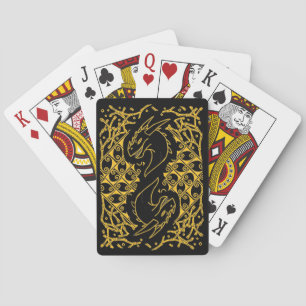 Cartes de Jeu Dragon Tangled (Gold Edition)