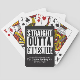 Cartes de jeu droites d'Outta Gainesville