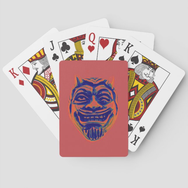 Cartes De Jeu Du Diable De Charme (dos)