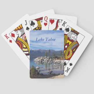 Cartes de jeu du lac Tahoe