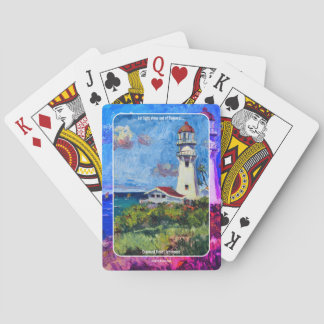 Cartes de jeu du phare de Diamond Head
