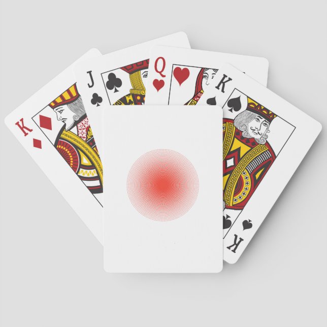 Cartes de jeu élégantes (dos)