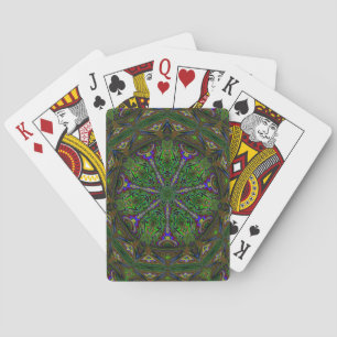 Cartes de jeu élégantes de concepteur d'abondance