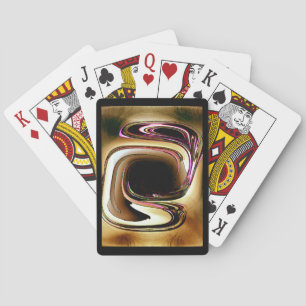 Cartes de jeu en bois de concepteur de chanson