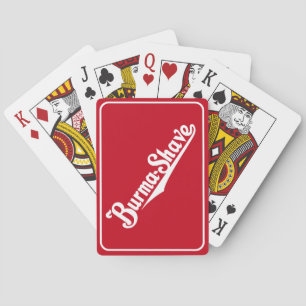 Cartes De Jeu En Rasage Birman