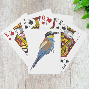 Cartes de jeu européennes pour les oiseaux