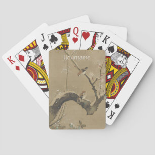 Cartes de jeu faites sur commande d'art japonais
