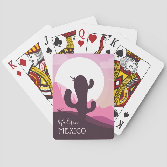 Cartes de jeu faites sur commande de nom et de (dos)