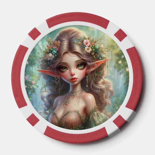 Cartes de jeu fantaisie Jetons de poker (Verso)