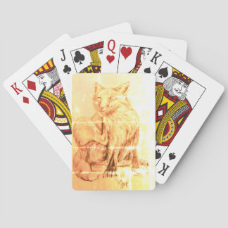 Cartes de jeu Fox