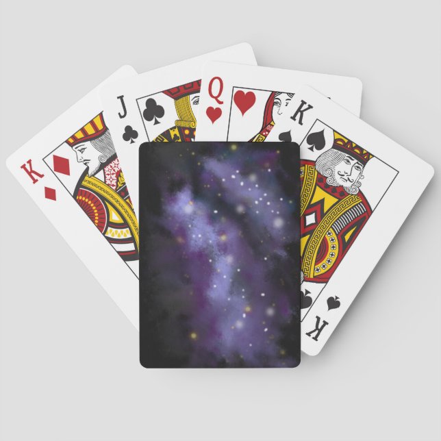 Cartes de jeu : Galaxies orientées (dos)