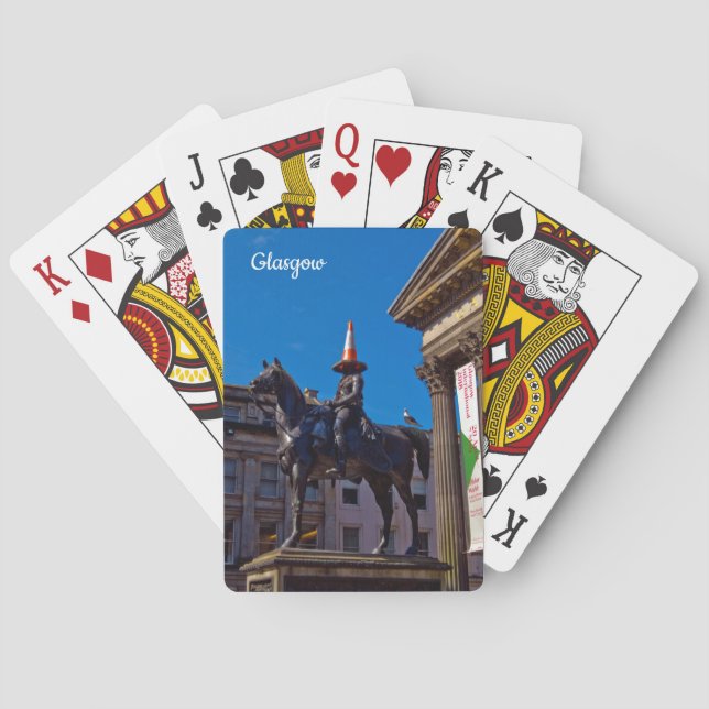 Cartes de jeu Glasgow (dos)