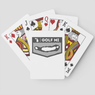 Cartes de jeu Golf MI