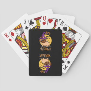 Cartes de jeu Halloween Puggy