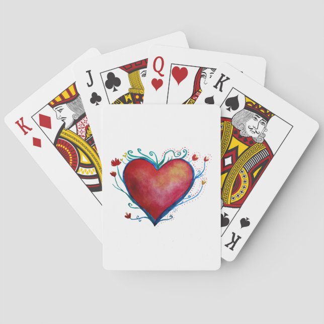 Cartes de jeu Heart Classic (dos)