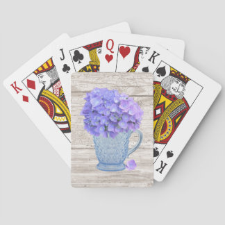 Cartes de jeu Hydrangea