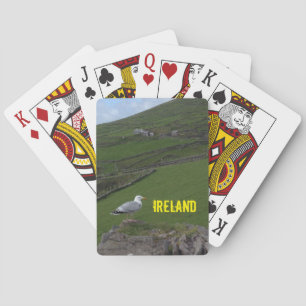 Cartes de jeu irlandaises de l'Irlande de paysage